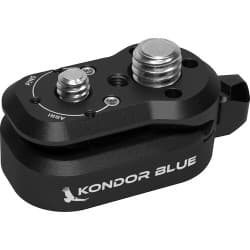 Kondor Blue - Mini Lock liberação rápida placas for Professional Camera Workflows (Raven Black)