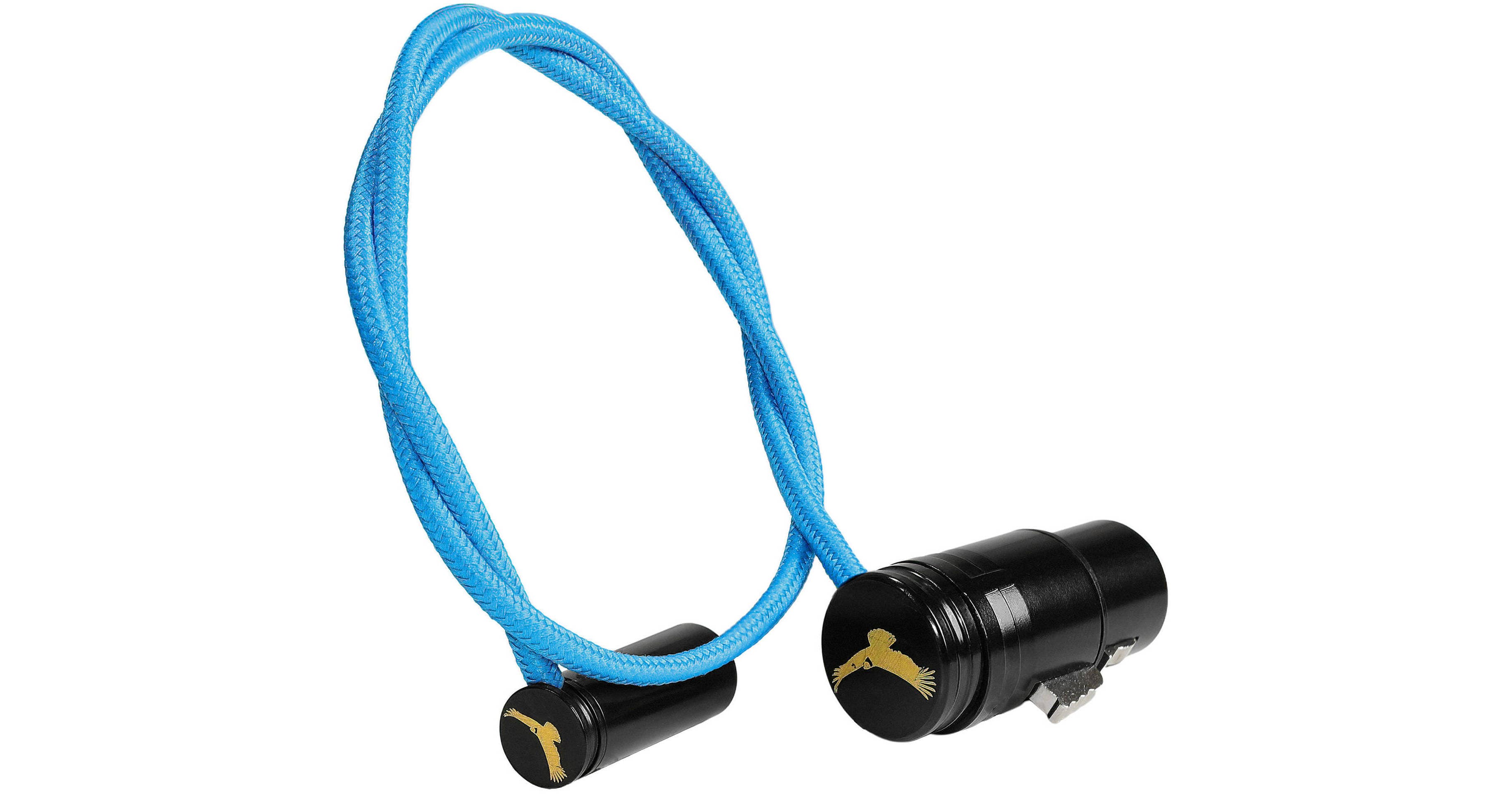 Kondor Blue - 43cm Mini Adjustable XLR macho to Adjustable fêmea XLR cabo de áudio