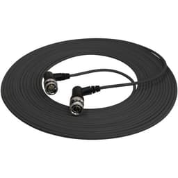 Kondor Blue - Ultra Thin 6G SDI Video cabo angular BNC (25ft) (Raven Black) - miniatura 1