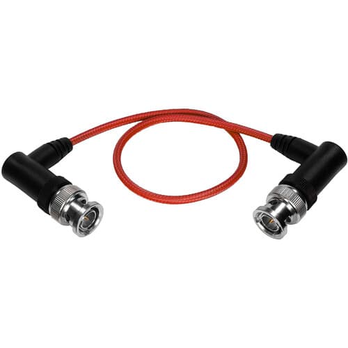 Kondor Blue - Ultra Thin 3G SDI Video cabo angular BNC (30cm) (Cardinal Red)