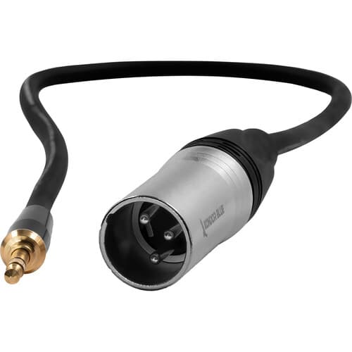 Kondor Blue - 41cm XLR macho to 3.5mm macho Mini TRS