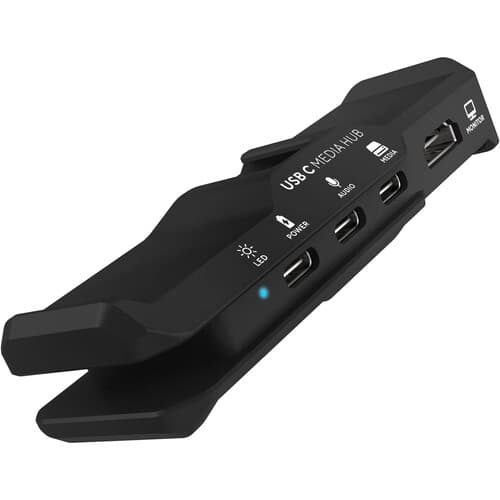 Kondor Blue - USB-C Media Hub for iPhone 15 (Raven Black)