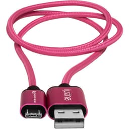 Kondor Blue - IJustine Pink USB A to Micro USB Fast Charging Data cabo (76cm) - miniatura 1