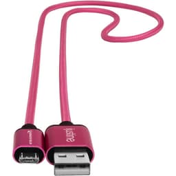 Kondor Blue - IJustine Pink USB A to Micro USB Fast Charging Data cabo (25cm) - miniatura 1