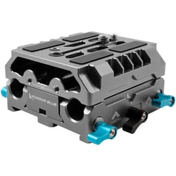 Kondor Blue - LWS ARRI Bridge placa For Cinema Cameras with With Riser for RED KOMODO (Space Gray) - miniatura 1