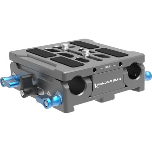 Kondor Blue - Universal LWS ARRI Bridge placa for ARRI, RED, URSA, C70, VENICE (Space Gray)