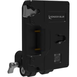 Kondor Blue - Pro Gold mount placa de bateria with Swiveling Rod Block (Raven Black) - miniatura 1