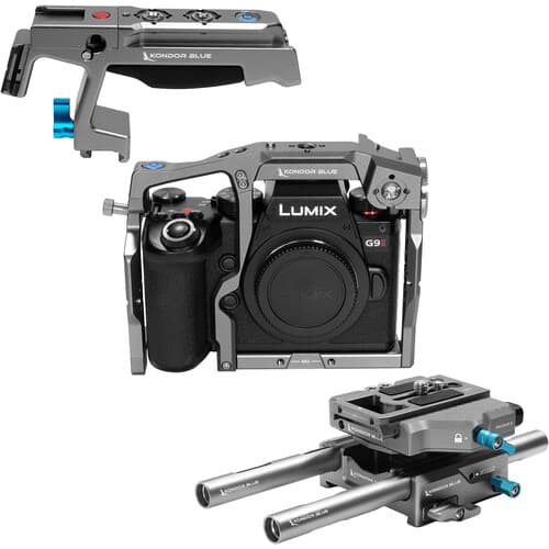 Kondor Blue - Panasonic LUMIX G9 II Base Rig MKII (Space Gray)