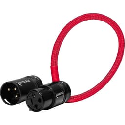 Kondor Blue - 8” Straight Low Profile angular cabo XLR (Cardinal Red) - miniatura 1