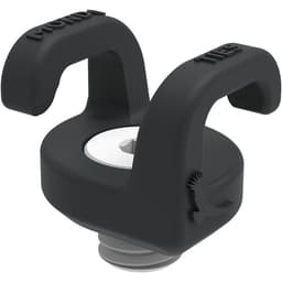 Kondor Blue - 501 Mondo Ties XL cabo Management Clips for Cameras (3/20cm) (Raven Black) - miniatura 1