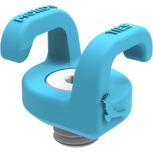 Kondor Blue - 501 Mondo Ties XL cabo Management Clips for Cameras (3/20cm) (Kondor Blue)