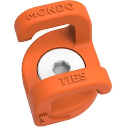 Kondor Blue - Mondo Ties cabo Management Clips for Cameras (1/10cm-20) ( 5 pack / Phoenix Orange) - miniatura 1