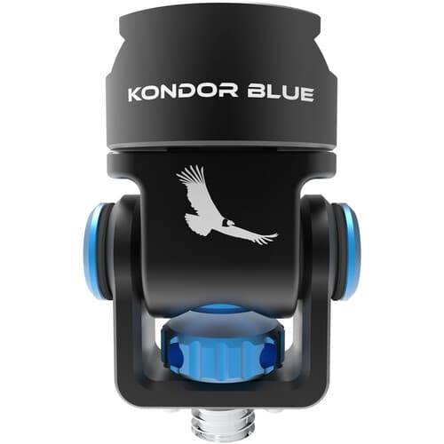Kondor Blue - Swivel Tilt suporte para monitor with Arri Pin (Pan/Tilt) (NATO braçadeira Version) (Raven Black)