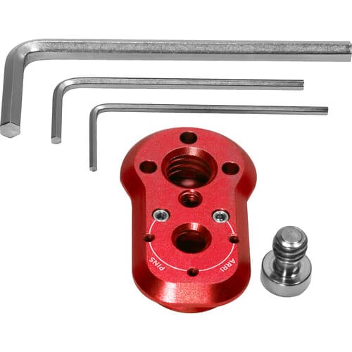 Kondor Blue - Mini Lock liberação rápida placas for Professional Camera Workflows (macho placa Only)(Cardinal Red)