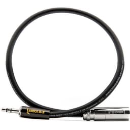 Kondor Blue - 36cm Mini XLR macho to 3.5mm Mono Mini Plug cabo for RODE Audio - miniatura 1