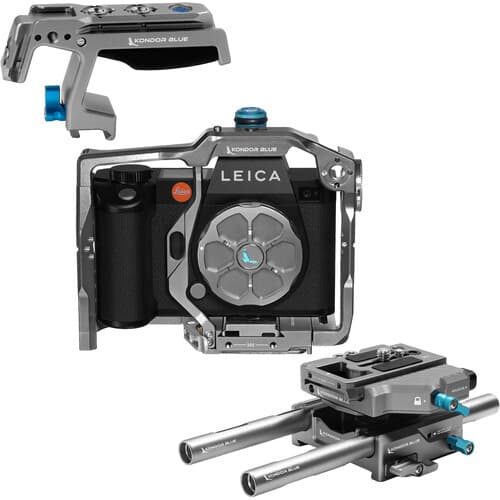 Kondor Blue - Leica SL2S/SL2/SL Base Rig MKII (Space Gray)