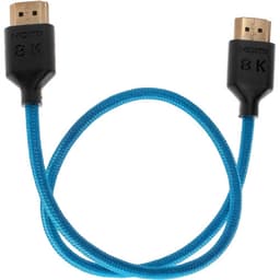 Kondor Blue - 8K HDMI 2.1 43cm Braided cabo for on Camera Monitors (Kondor Blue) - miniatura 1