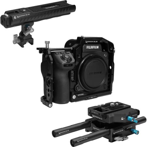 Kondor Blue - FUJIFILM GFX100 II Base Rig MKII (Raven Black)