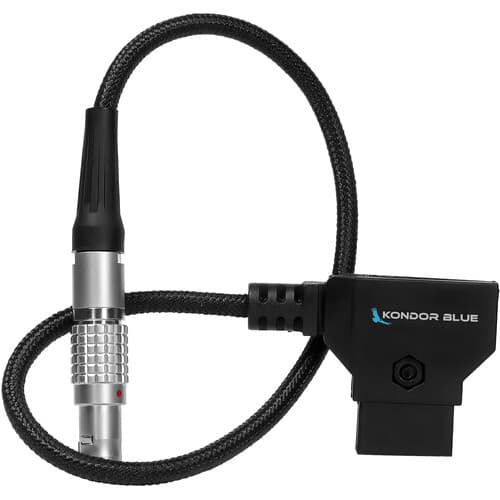 Kondor Blue - 25cm D-Tap to Straight LEMO 2 Pin cabo de alimentação for RED KOMODO
