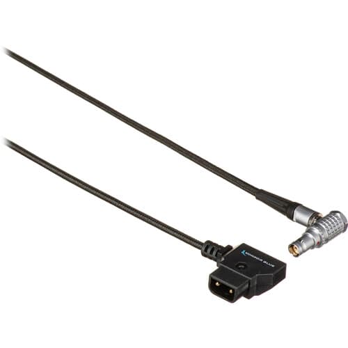 Kondor Blue - DTAP to RED Komodo(FGJ.0B.302.CLLD52) Braided cabo angular (Raven Black)