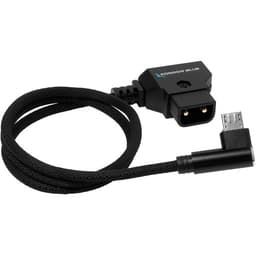 Kondor Blue - 46cm D-Tap to Micro USB (angular) for Nucleus Nano (Unregulated) - miniatura 1