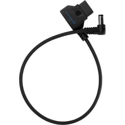 Kondor Blue - 38cm D-Tap to DC angular Straight cabo (5.5 x 2.5mm) (Canon C70/Atomos) (Raven Black) - miniatura 1
