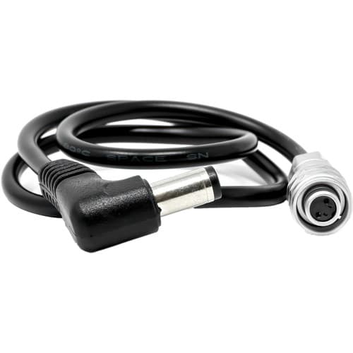 Kondor Blue - 36cm macho DC 5.5/2.5 to BMPCC 4K/6K Pro cabo de alimentação (Raven Black)
