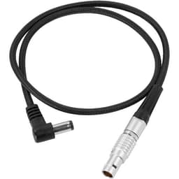Kondor Blue - Angular DC macho to LEMO 2 Pin 0B macho espiralado cabo de alimentação for ARRI - Teradek - miniatura 1