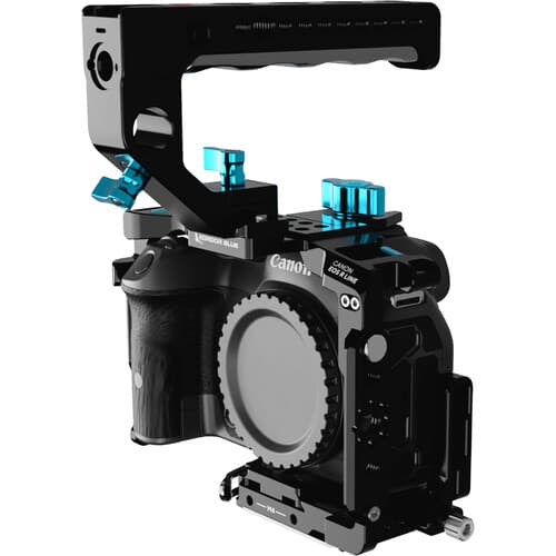 Kondor Blue - Canon R7 Arca Cage with alça superior (Raven Black)