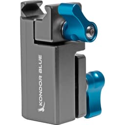Kondor Blue - Baby Pin 5/20cm Spigot Receiver to NATO braçadeira Adapter for Light Stands and Monitors (Space Gray) - miniatura 1