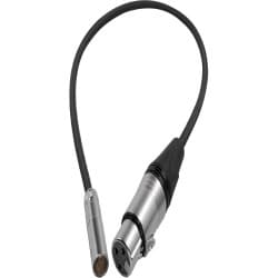 Kondor Blue - Mini XLR to XLR for BMPCC 6K Pro/C70 Camera (Raven Black)(41cm) KB-MXLR-16-R