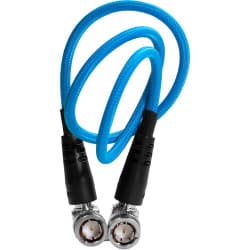 Kondor Blue - 46cm 12G SDI Straight to cabo angular for 4K 60p Camera Monitors and Transmitters (Kondor Blue)