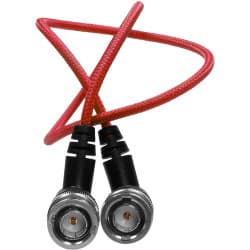 Kondor Blue - Ultra Thin 3G SDI Video cabo angular BNC (41cm) (Cardinal Red)