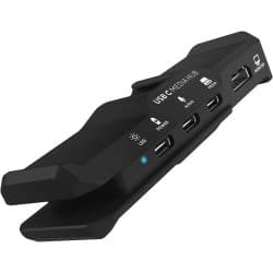 Kondor Blue - USB-C Media Hub for iPhone 15 (Raven Black)
