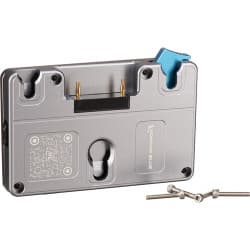 Kondor Blue - Blackmagic URSA Mini placa de bateria (Gold mount) (Space Gray)