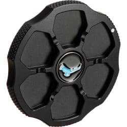 Kondor Blue - Sony E mount Cine Cap Metal Body Cap for Camera Lens Port (Raven Black)
