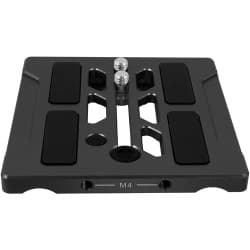 Kondor Blue - LWS ARRI Bridge placa - Riser placa Only for C70/6K Pro/URSA Mini/FX6/Venice (Raven Black)