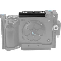 Kondor Blue - Sony FX3/FX30 Top trilho NATO (Rail Only) (Raven Black)