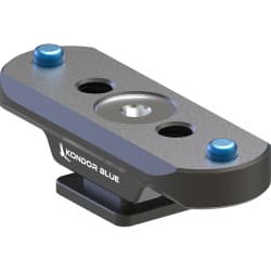 Kondor Blue - Trilho NATO to Hot Shoe Adapter for Remote gatilho alça superiors