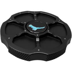Kondor Blue - M43/MFT mount Cine Cap Metal Body Cap for Camera Lens Port (Raven Black)
