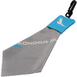 Kondor Blue - Micro Fiber Lens Wipe Cloth with Pouch and Clip