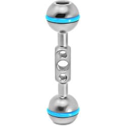 Kondor Blue - Cine braço mágico 10cm Extension Bar (Double cabeça ball) (Space Gray)