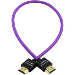 Kondor Blue - Gerald Undone MK2 Full HDMI Straight Braided cabo (Purple)(46cm)