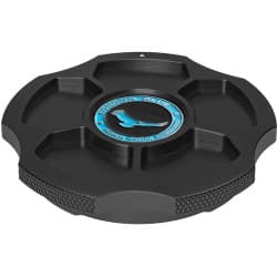 Kondor Blue - Fujifilm GF Cine Cap - Metal Body Cap for Camera Lens Port (Raven Black)