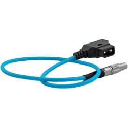 Kondor Blue - D-TAP to LEMO 2 Pin 0B macho cabo de alimentação fir ZCam, Small HD, Teradek (Straight) (Kondor Blue)