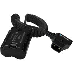 Kondor Blue - D-Tap to FUJIFILM NP-W235 cabo de bateria dummy (Raven Black)