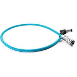 Kondor Blue - 36cm macho DC 5.5/2.5 to BMPCC 4K/6K Pro cabo de alimentação (Kondor Blue)