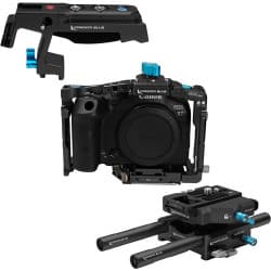 Kondor Blue - Canon R7 Arca Base Rig MKII (Raven Black)