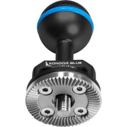 Kondor Blue - Cabeça ball to ARRI Rosette for braço mágicos (Raven Black)