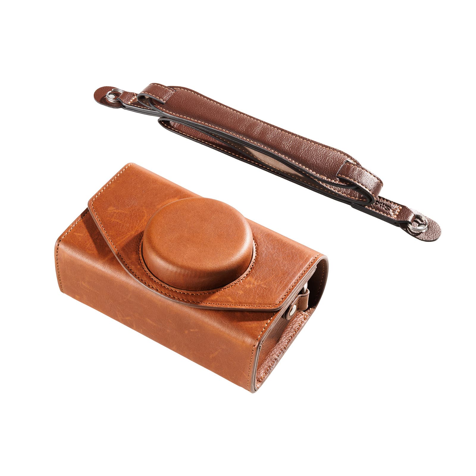 SmallRig leather bag X-E5/X100VI marrom SKU 5986 frente
